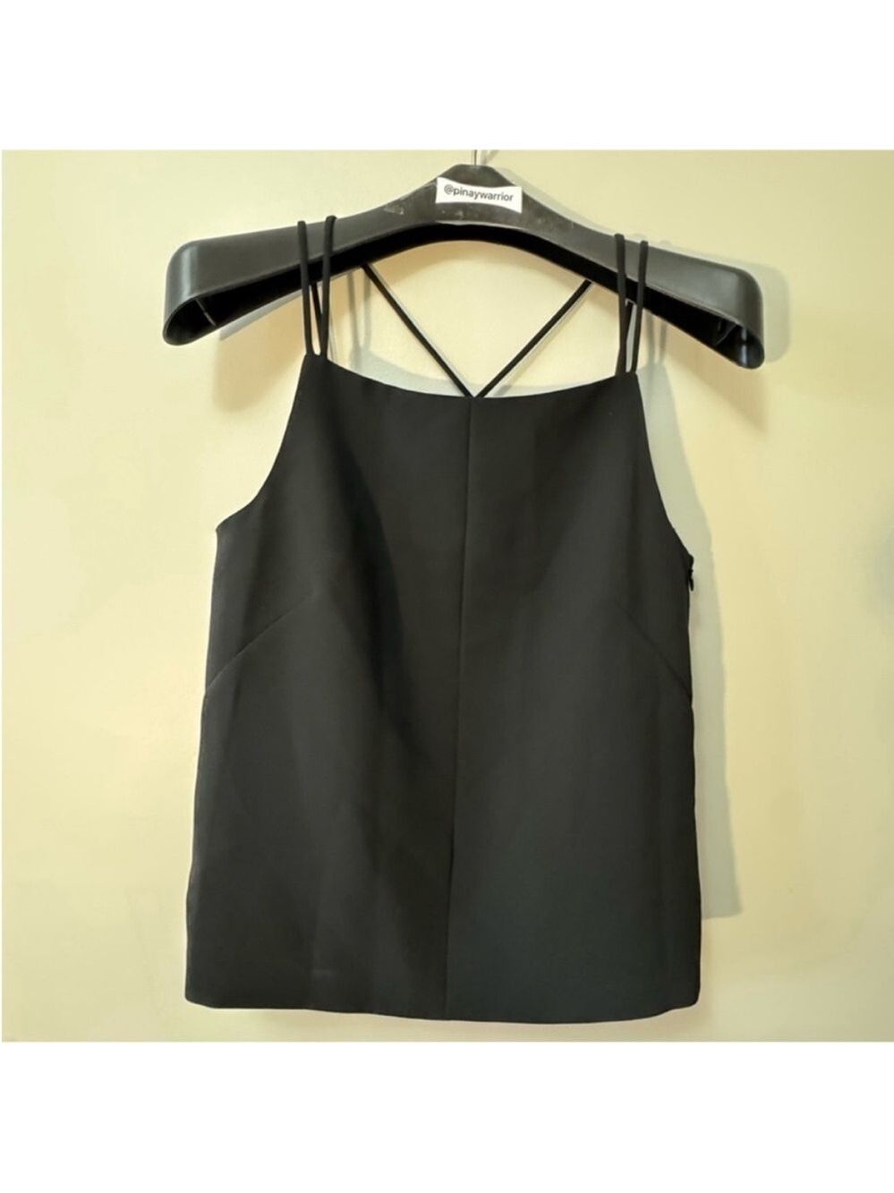 Rag & Bone Black Fitted Camisole Top size 2